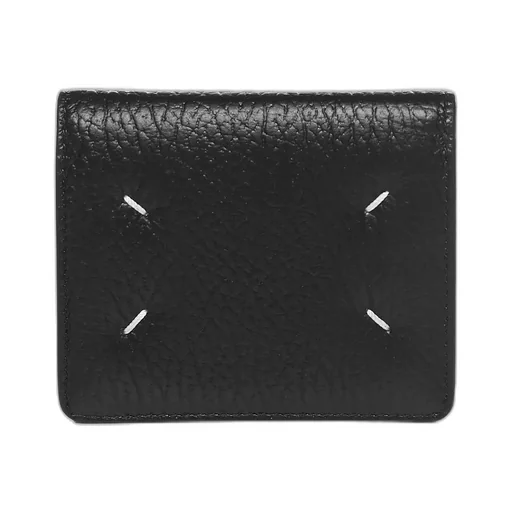 Four-Stitches Compact Wallet
