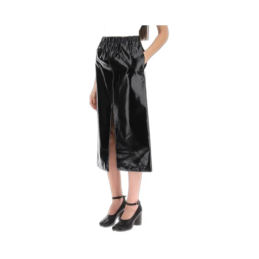 Midirock Front Slit Skirt