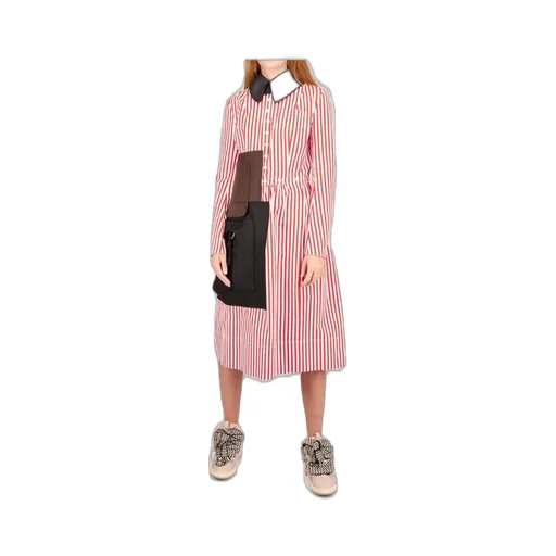 Striped Midi Dress