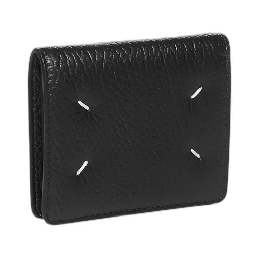 Four-Stitches Compact Wallet