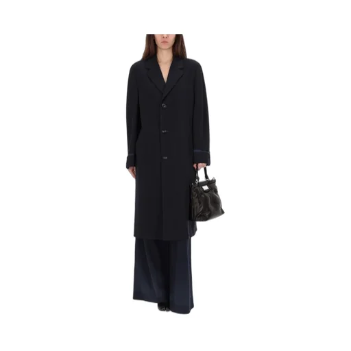 Wide-Leg Pleated Trousers