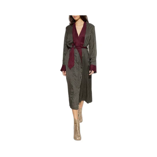 Reversible Robe De Chambre Coat