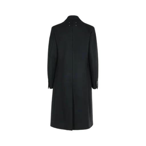 Long Sleeved Double-Breasted Coat