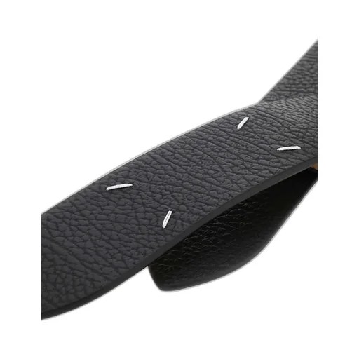 Four-Stitch Logo Detailed Belt