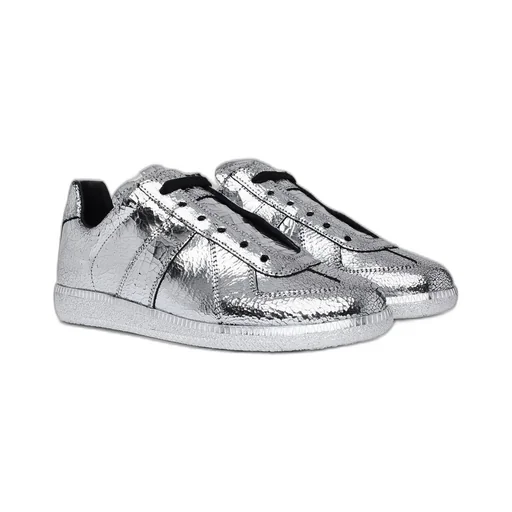 Replica Metallic-Effect Sneakers