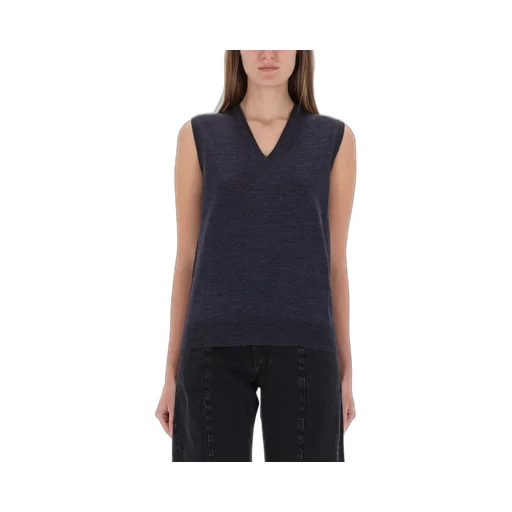 V-Neck Knitted Vest