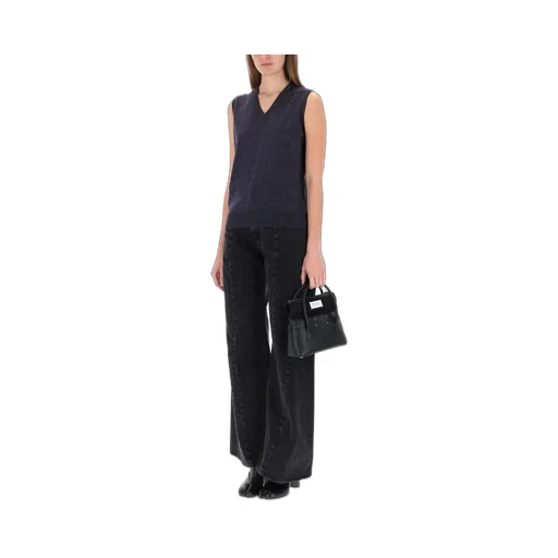 V-Neck Knitted Vest