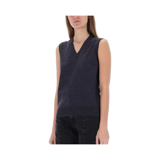 V-Neck Knitted Vest