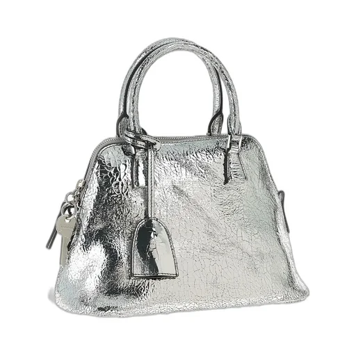 5Ac Metallic Effect Mini Handbag