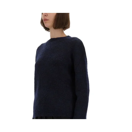 Brushed-Finish Crewneck Jumper