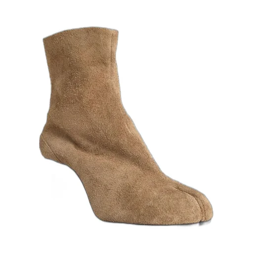 Tabi Block Heel Ankle Boots
