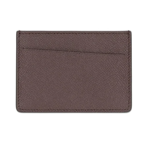 Four-Stitch Detailed Card Holder