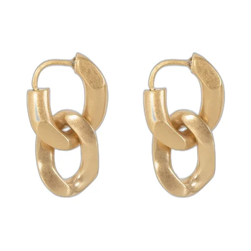 Chain-Link Drop Earrings
