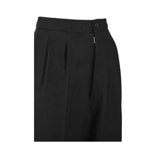High-Waist Pressed Crease Trousers