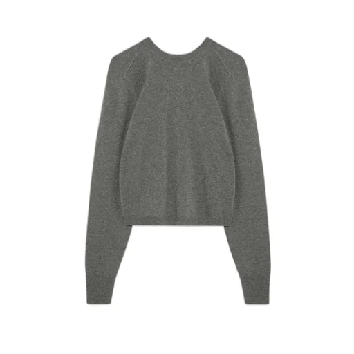 Four-Stitch Detailed Crewneck Jumper