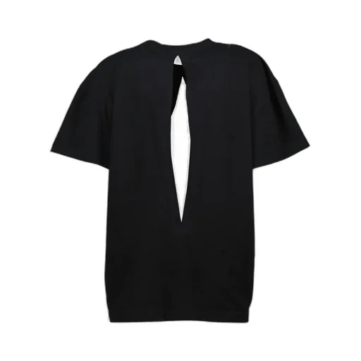 Cut-Out Crewneck T-Shirt