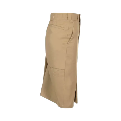 Skater Chino Midi Skirt