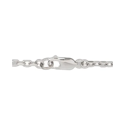 Key-Charm Logo Plaque Necklace