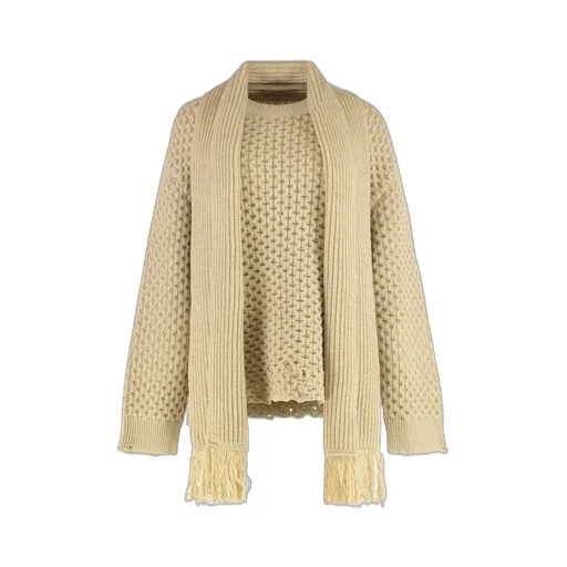 Scarf Knit Jumper