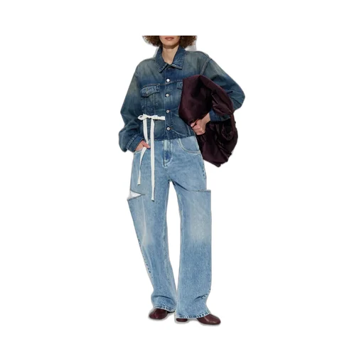 Button-Up Denim Jacket