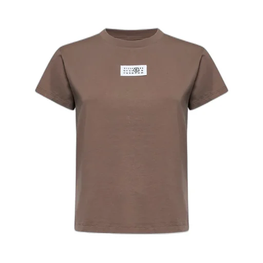 Logo Patch Crewneck T-Shirt