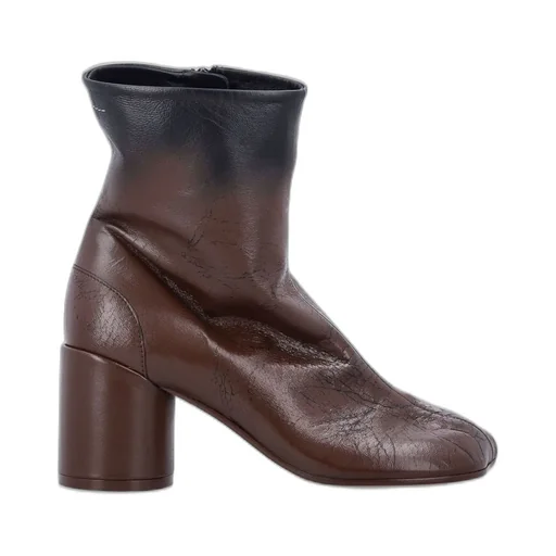 Zip-Up Ankle Boots