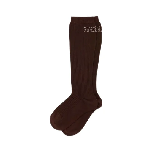 Printed Knee-High Socks