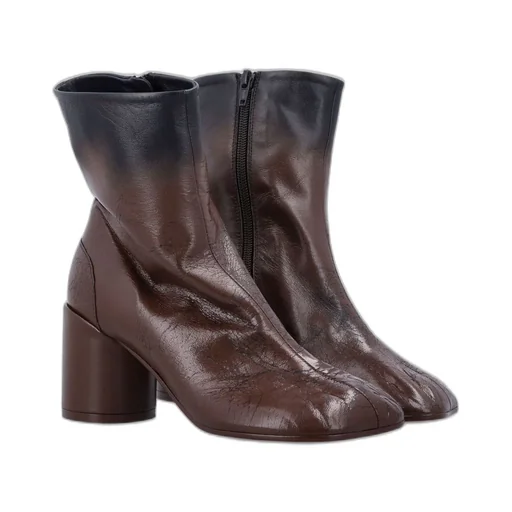 Zip-Up Ankle Boots
