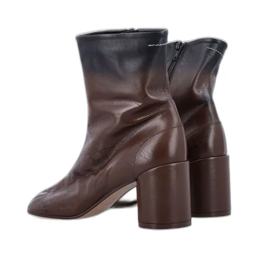 Zip-Up Ankle Boots