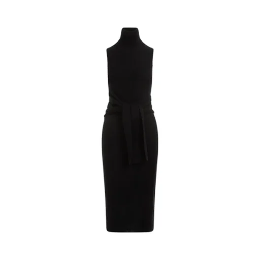 Turtleneck Sleeveless Dress