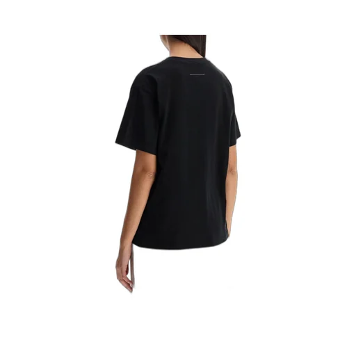 Number Printed Crewneck T-Shirt