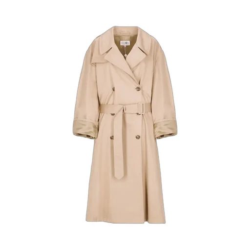 Double-Breasted Oversized Trench Coat