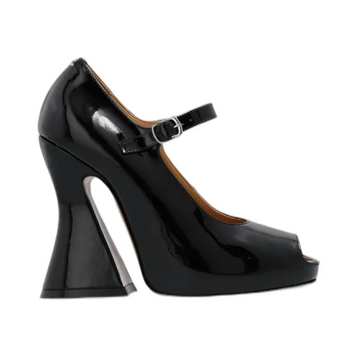 Glossy Mary Jane Pumps