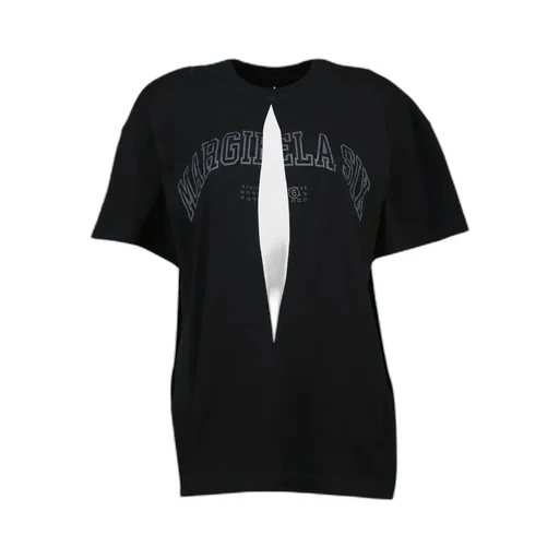 Cut-Out Crewneck T-Shirt