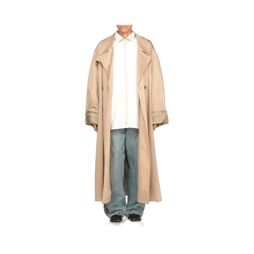 Double-Breasted Oversized Trench Coat