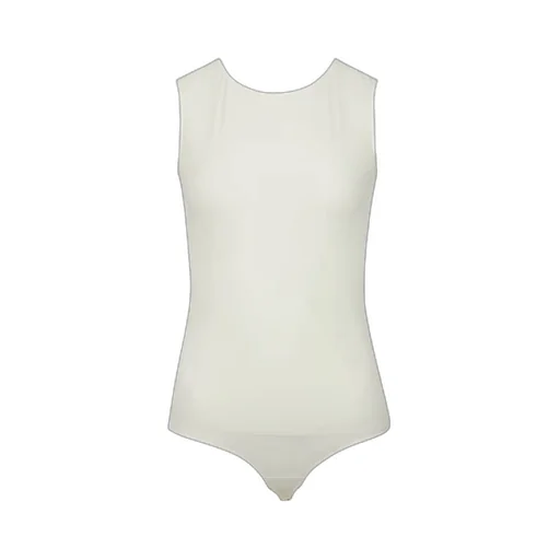 Stretch-Jersey Sleeveless Bodysuit