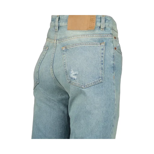 Distressed Taped Jeans