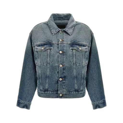 Cut-Out Denim Jacket