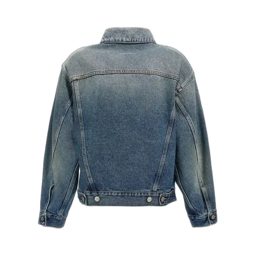 Cut-Out Denim Jacket