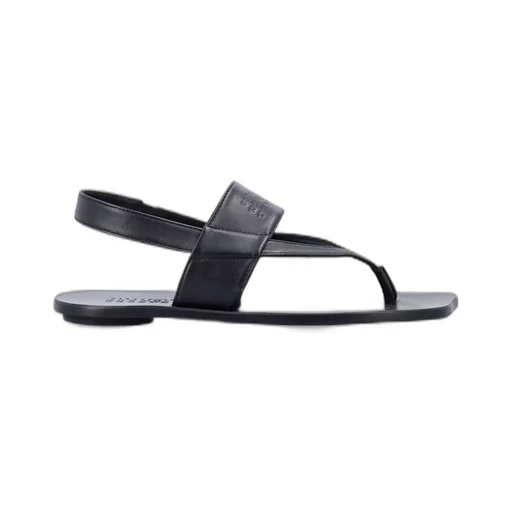 Logo-Embossed Thong Sandals