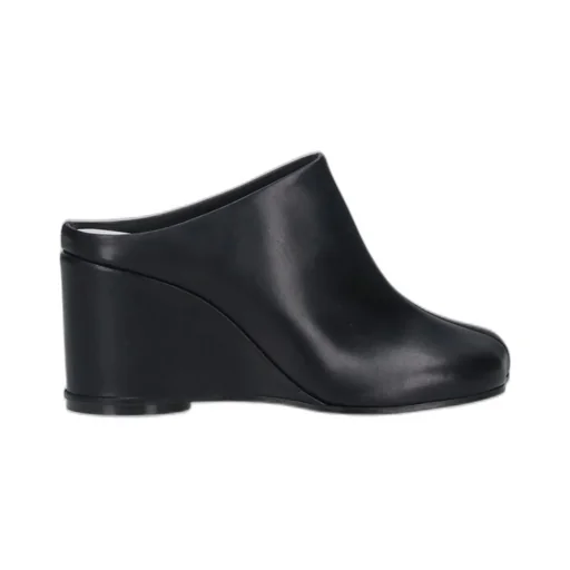 Asymmetric Toe Wedge Mules