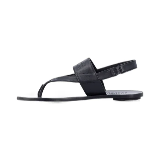 Logo-Embossed Thong Sandals