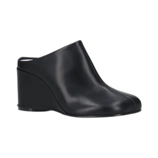 Asymmetric Toe Wedge Mules