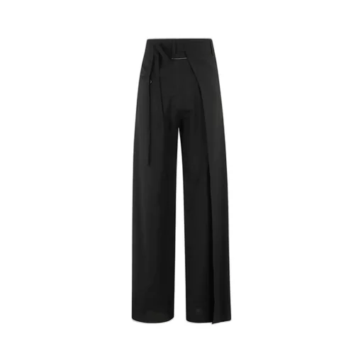 Wide Leg Tailored Trousers
