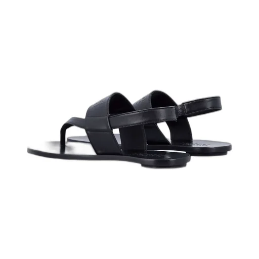 Logo-Embossed Thong Sandals
