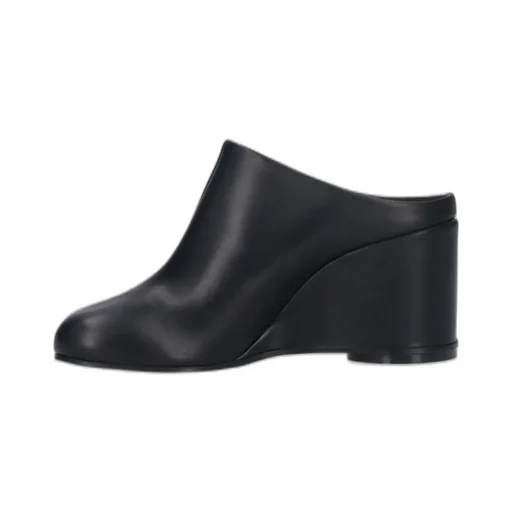 Asymmetric Toe Wedge Mules