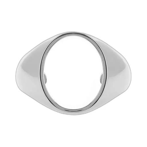 Polish Finished Cut-Out Cuff Bracelet