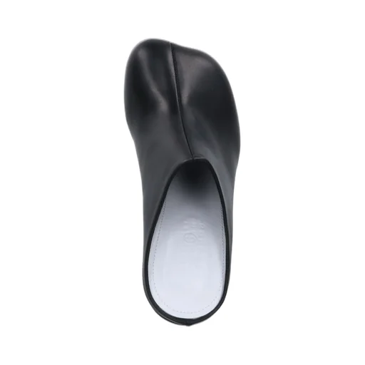 Asymmetric Toe Wedge Mules