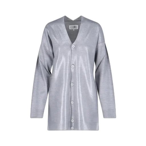 V-Neck Buttoned Cardigan