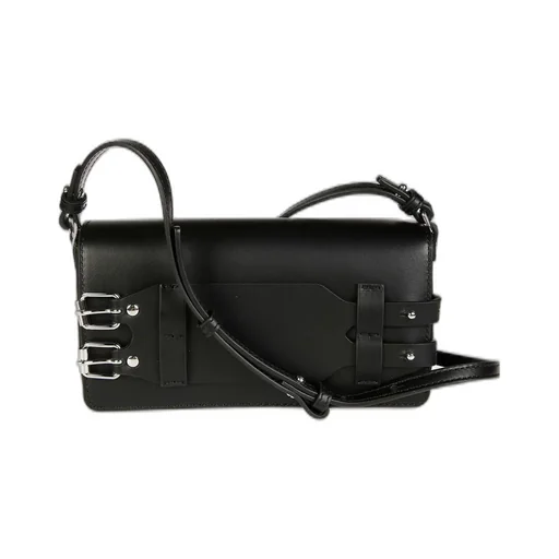 Buckle Detailed Small Shoulder Bag